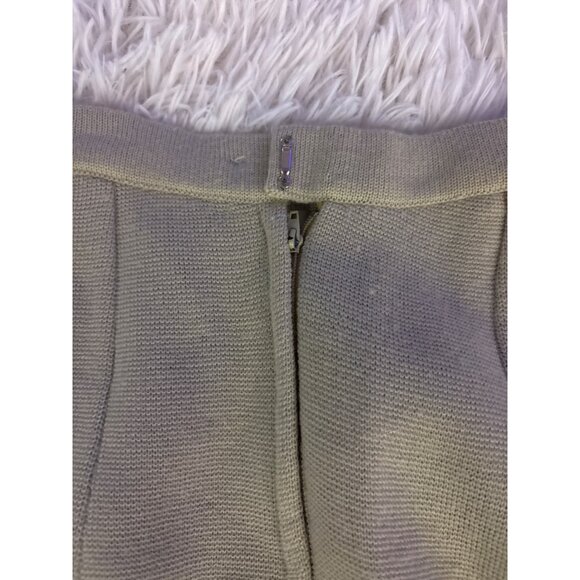 Charles & Co 100% Wool Embroidered Floral Green 2-Piece Skirt Suit Set Vintage - Picture 10 of 16